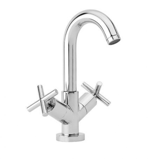 Tres Bimax bateria umywalkowa z korkiem chrom 1.68.103