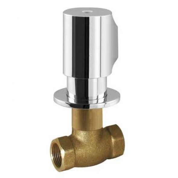 Tres Bimax zawór odcinający z gwintem 3/4;amp;amp;quot; chrom 061.511.01