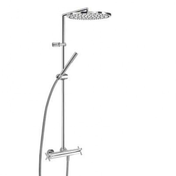 Tres Bimax zestaw natryskowy termostatyczny chrom 063.393.01
