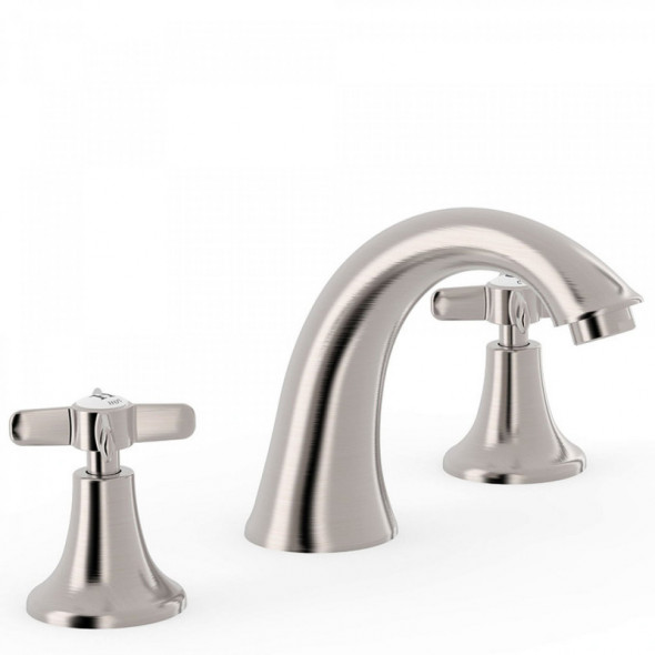 Tres Clasic bateria umywalkowa dwuuchwytowa retro stal 242.106.01.AC
