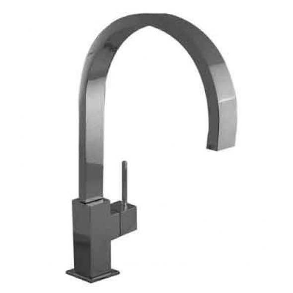 Tres Cuadro bateria kuchenna zlewozmywakowa stojąca kaskada chrom 1.30.498