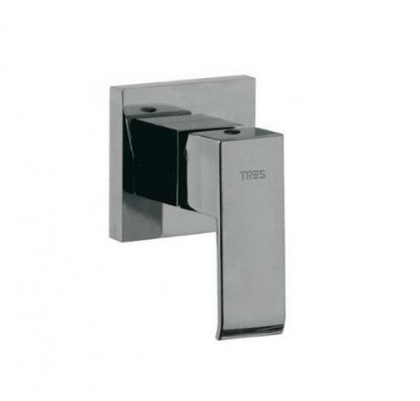 Tres Cuadro bateria podtynkowa natryskowa kompletna chrom 1.06.177