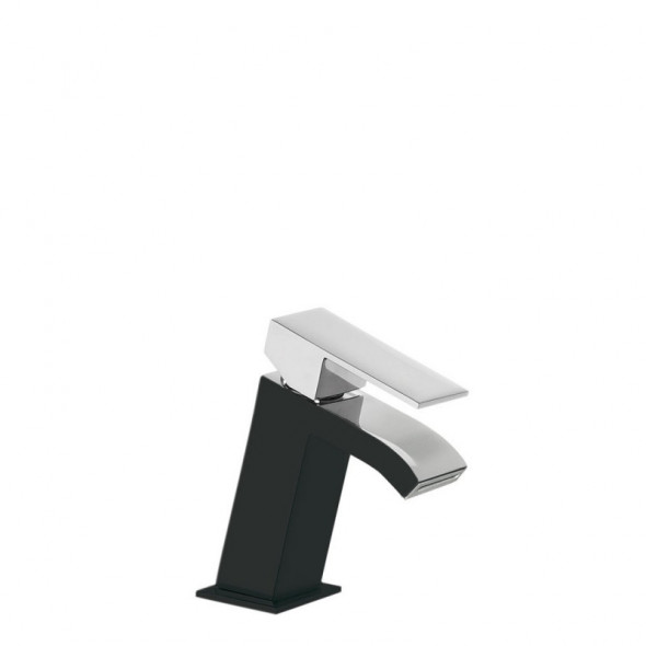 Tres Cuadro Exclusive bateria umywalkowa kaskada czarny chrom 006.201.01.NE