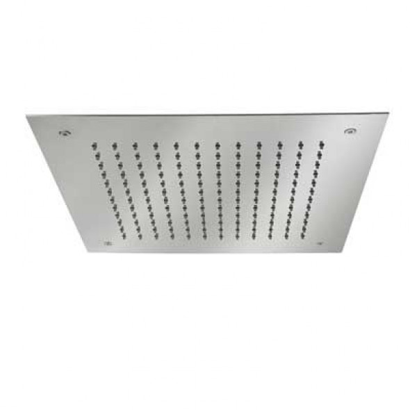 Tres deszczownica kwadratowa 50x50 do mocowania sufitowego chrom 1.34.951