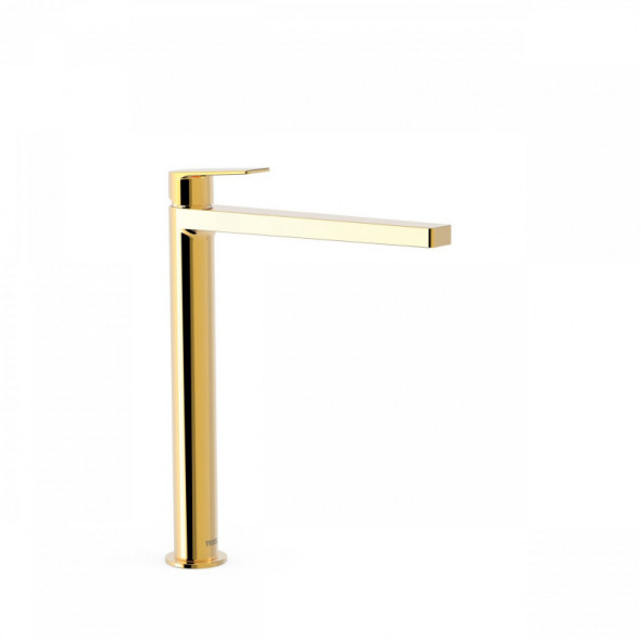 Tres Exclusive Project-Tres bateria umywalkowa wysoka XL  złoty polerowany 211.803.01.OR