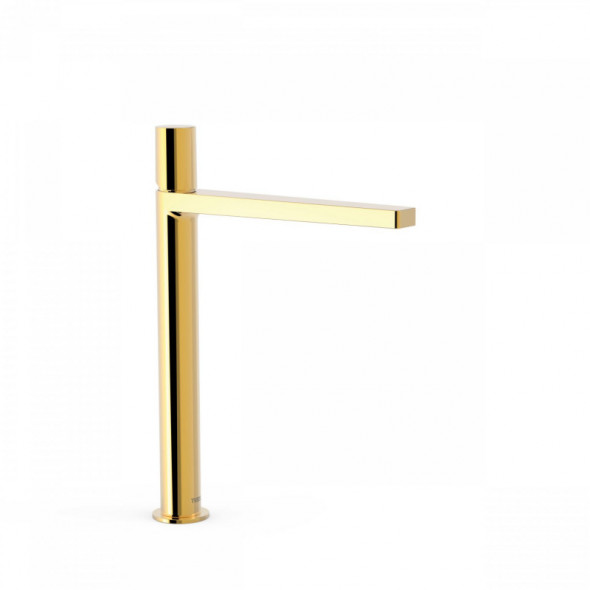 Tres Exclusive Project-Tres bateria umywalkowa wysoka XL złoty polerowany 211.803.02.OR
