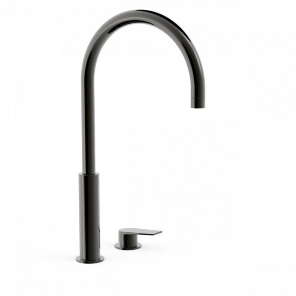 Tres Exclusive Project-Tres bateria umywalkowa XL black metal 211.105.02.KM