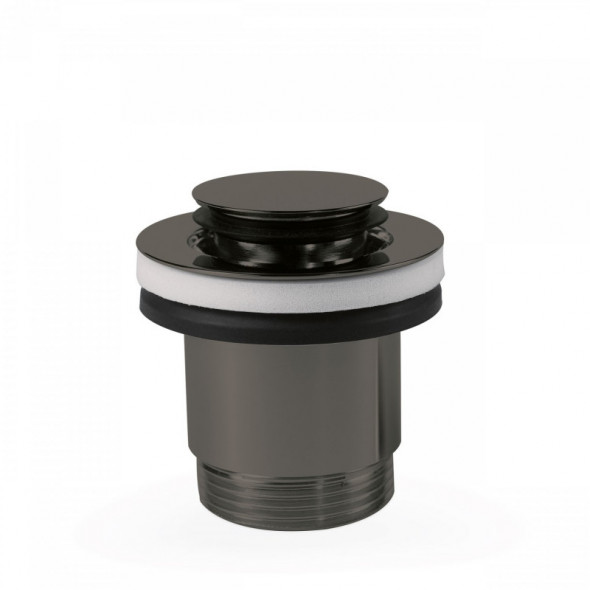 Tres korek umywalkowy click-clack black metal 242.840.02.KM