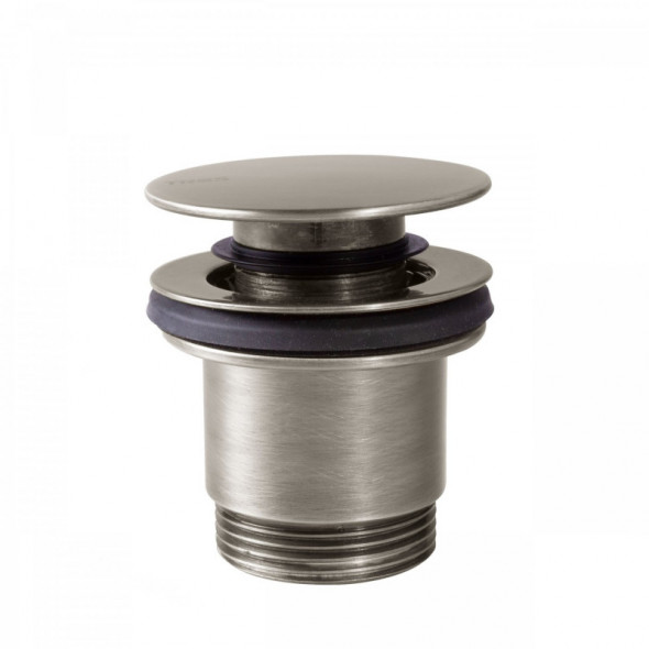 Tres korek umywalkowy click-clack okrągły stal 242.840.01.AC