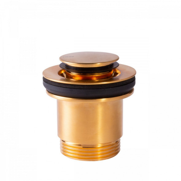 Tres korek umywalkowy click-clack złoty matowy 242.840.02.OM