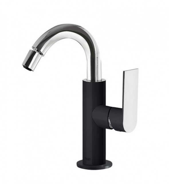 Tres Loft-Colors bateria bidetowa czarny/chrom 200.224.01.NE