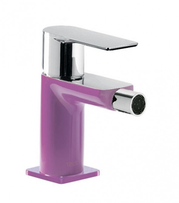 Tres Loft-Colors bateria bidetowa fioletowy/chrom 200.120.01.VI