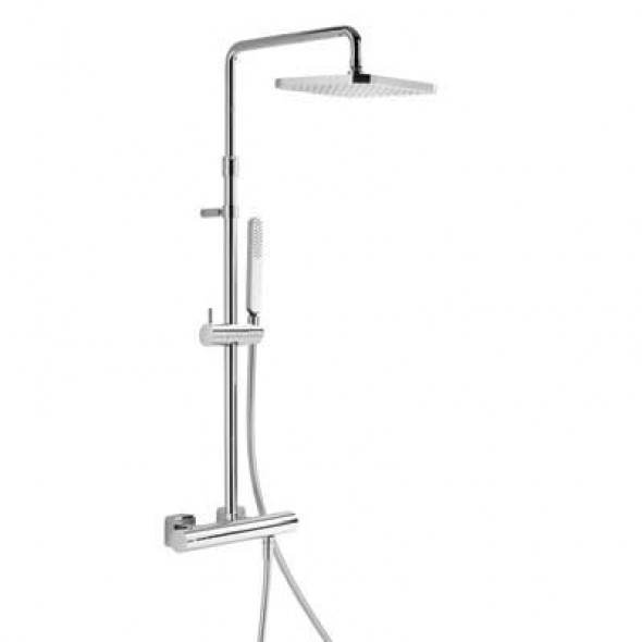 Tres Loft zestaw natryskowy termostatyczny chrom 200.195.01