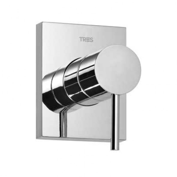 Tres Max bateria podtynkowa natryskowa chrom 062.177.02