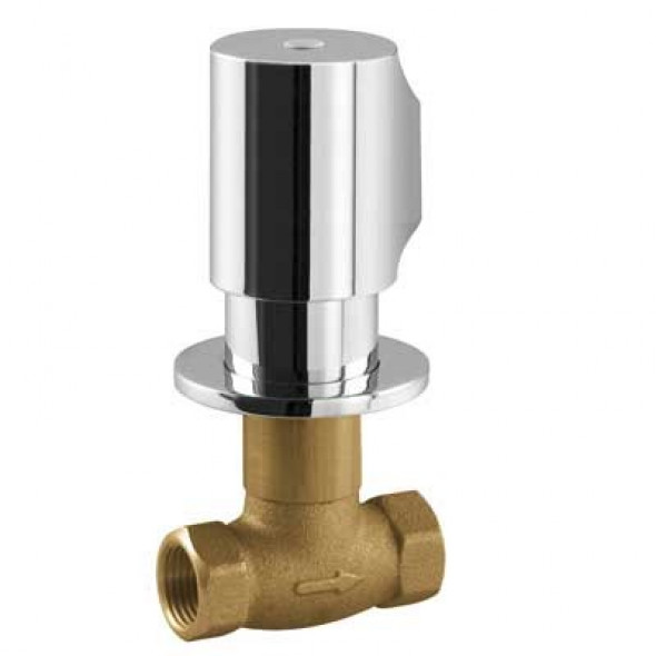 Tres Max zawór odcinający z gwintem 1/2;amp;amp;quot; chrom 061.155.01