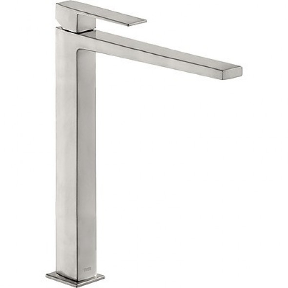 Tres Slim-Tres bateria umywalkowa wysoka perlator stal nierdzewna 202.103.05.AC