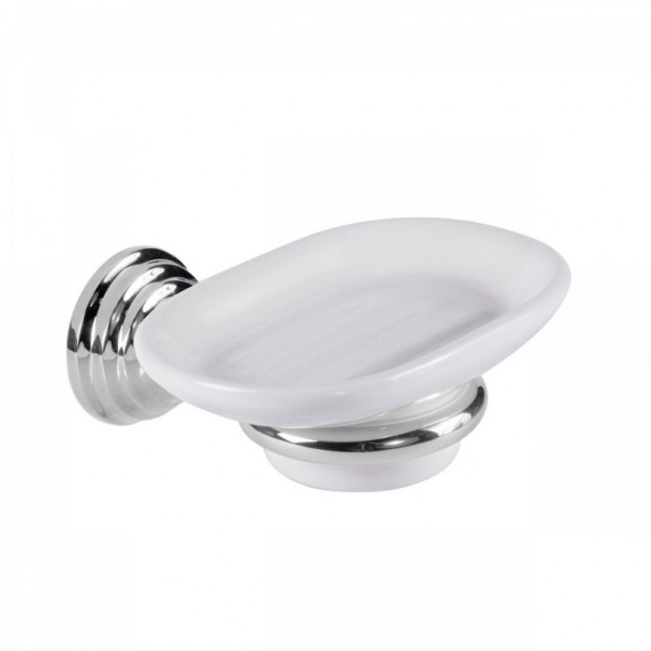 Tres Slim-Tres mydelniczka wisząca ceramika chrom 1.24.636.10