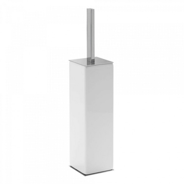 Tres Slim-Tres pojemnik na szczotkę WC ceramika chrom 202.636.11