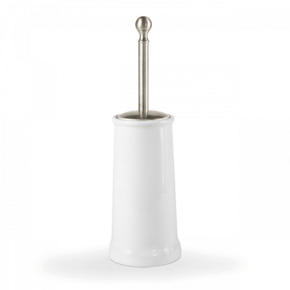 Tres Slim-Tres pojemnik na szczotkę WC ceramika stal 024.636.04.AC