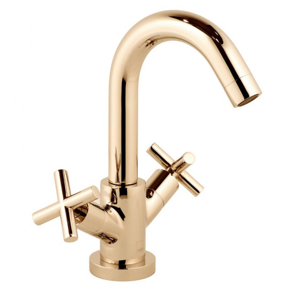 Vado Elements Water bateria umywalkowa złoto polerowane IND-ELW100/SB-BG