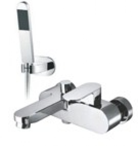 Vado Life bateria wannowa z zestawem chrom LIF-123+K-C/P