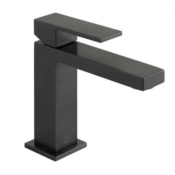 Vado Notion bateria umywalkowa bez korka czarny szczotkowany IND-NOT200/SB-BLK