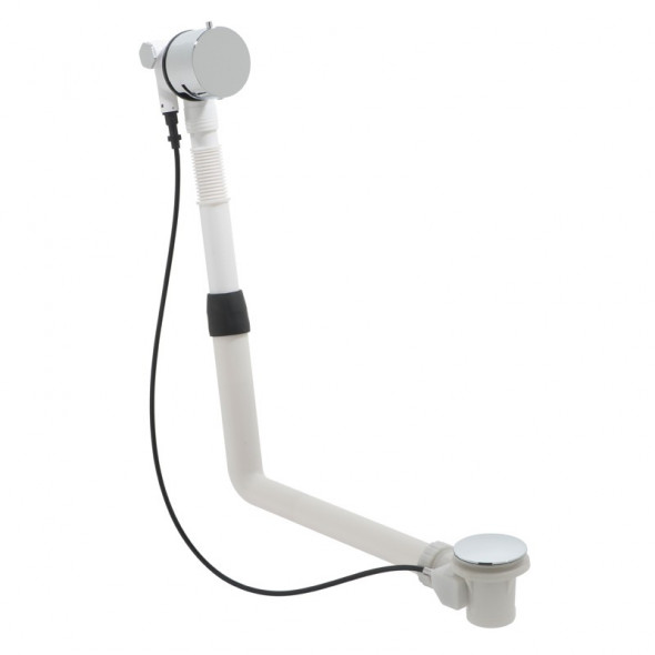 Vado odpływ wannowy z funkcją napełniania przez przelew, korek automatyczny chrom WG-81552A-CP