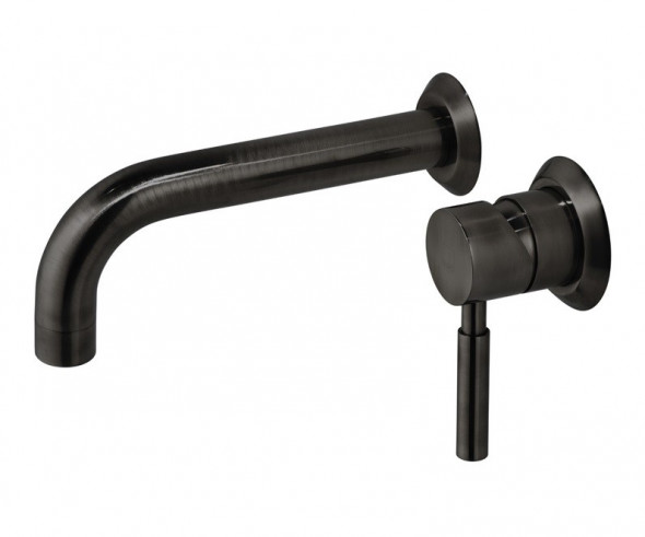 Vado Origins bateria umywalkowa podtynkowa czarny szczotkowany IND-ORI109S/A-BLK