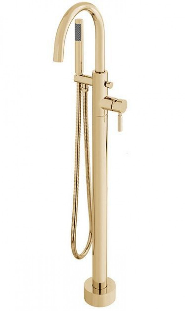 Vado Origins bateria wannowa wolnostojąca podłogowa złoto szczotkowane IND-ORI233-BRG