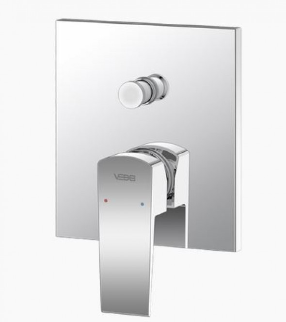 Vedo Sette bateria wannowo-prysznicowa podtynkowa chrom VBS7016