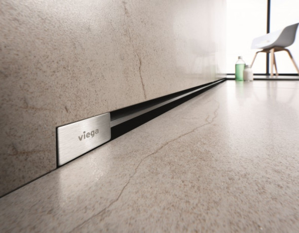 Viega Advantix Vario ruszt odpływu liniowego ściennego SR2 4967.31 stal błyszcząca od 30 do 120 cm 736576