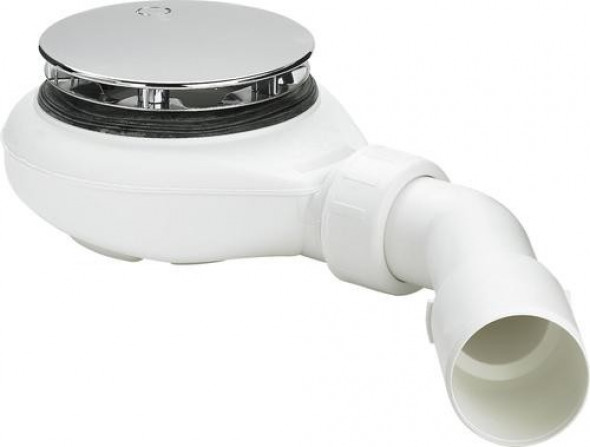 Viega Tempoplex syfon brodzikowy niski 6cm 90mm chrom połysk 634100