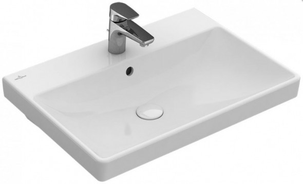 Villeroy&amp;Boch Avento umywalka meblowa 65cm z przelewem biały weiss alpin 41586501