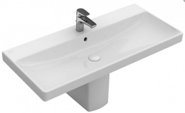 Villeroy&amp;Boch Avento umywalka meblowa 80cm z przelewem biały weiss alpin 41568001