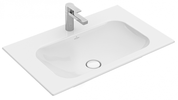 Villeroy&amp;Boch Finion umywalka meblowa z ukrytym przelewem ViFlow 80cm biały weiss alpin ceramicplus 416484R1