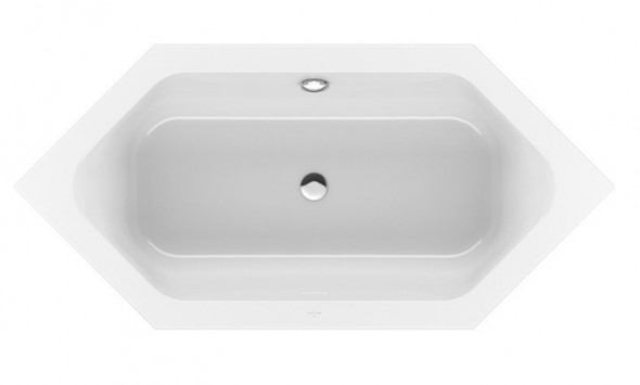 Villeroy&amp;Boch Loop&amp;Friends Square wanna szcześciokątna 190x90 biała weiss alpin UBA199LFS6V-01