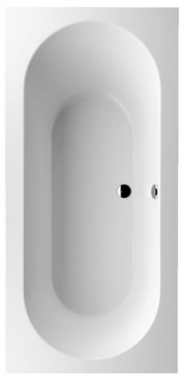 Villeroy&amp;Boch Oberon Duo wanna prostokatna 190x90 biała weiss alpin UBQ 199 OBE 2V-01