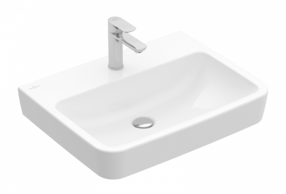 Villeroy&amp;Boch O.Novo umywalka wisząca bez przelewu 60x46 cm biała Weiss Alpin 4A416101