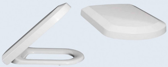 Villeroy&amp;Boch Sentique deska sedesowa wolnoopadająca biała weiss alpin 98M8S101