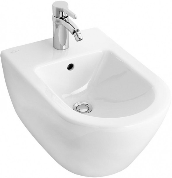 Villeroy&amp;Boch Subway 2.0 Compact bidet wiszący biały weiss alpin 54060001