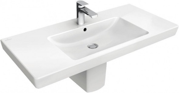 Villeroy&amp;Boch Subway 2.0 umywalka meblowa 100cm biała weiss alpin ceramicplus 7175A0R1