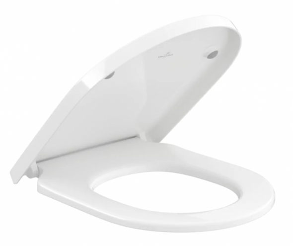 Villeroy&amp;Boch Subway 3.0 deska sedesowa wolnoopadająca biała weiss alpin 8M42S101
