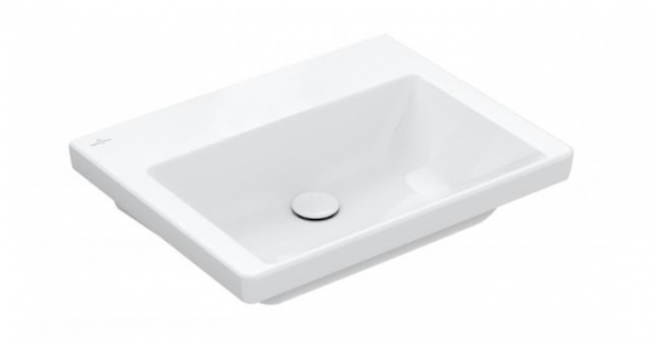Villeroy&amp;Boch Subway 3.0 umywalka meblowa szlifowana 60x47 cm bez otworu weiss alpin 4A706F01