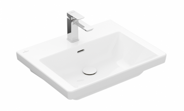 Villeroy&amp;Boch Subway 3.0 umywalka meblowa szlifowana 60x47 cm z przelewem weiss alpin 4A706G01