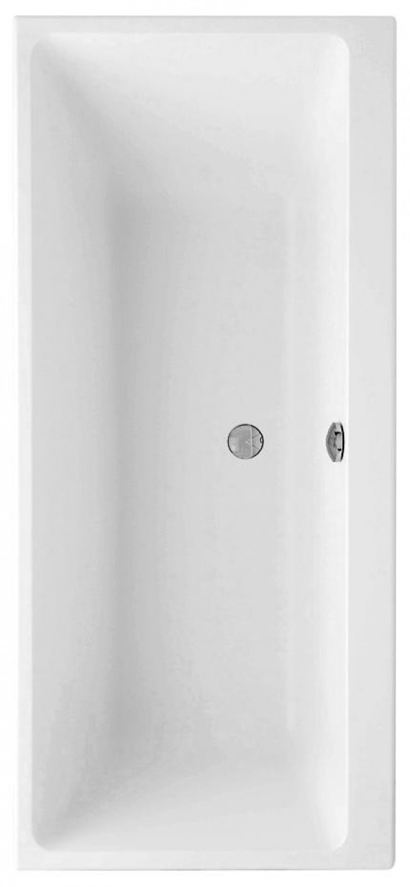 Villeroy&amp;Boch Subway Duo wanna prostokątna 180x80 biała weiss alpin UBA180SUB2V-01