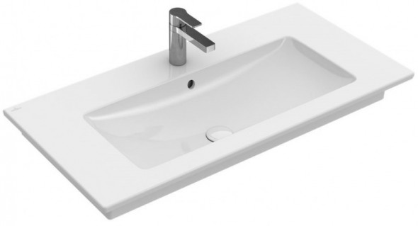 Villeroy&amp;Boch Venticello umywalka meblowa 100cm 100x50 z przelewem weiss alpin 4104AL01