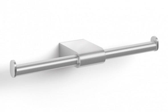 ZACK Atore magnetyczny podwójny uchwyt na papier stal nierdzewna matowa 40414