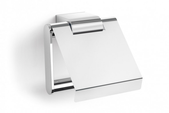ZACK Atore uchwyt na papier z klapką stal nierdzewna polerowana 40453
