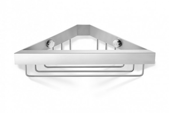 ZACK Linea koszyk narożny łazienkowy stal nierdzewna matowa 40373