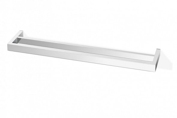 ZACK Linea reling wieszak podwójny 61 cm stal nierdzewna polerowana 40039